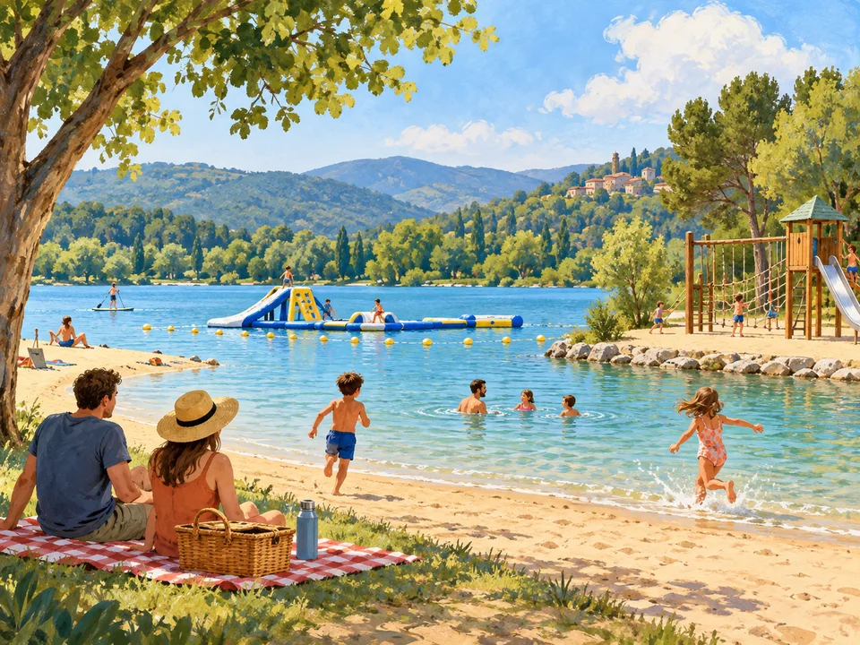 Illustration de Lac de Peyrolles – plan d’eau municipal