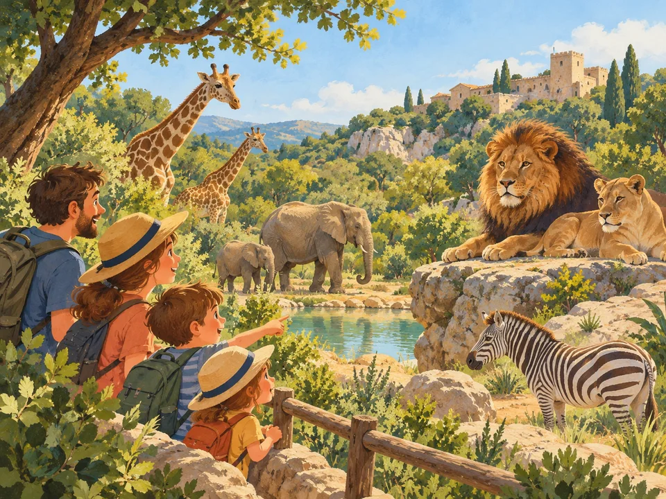 Illustration de Parc Animalier de La Barben – Plus de 130 espèces et 800 animaux en Provence