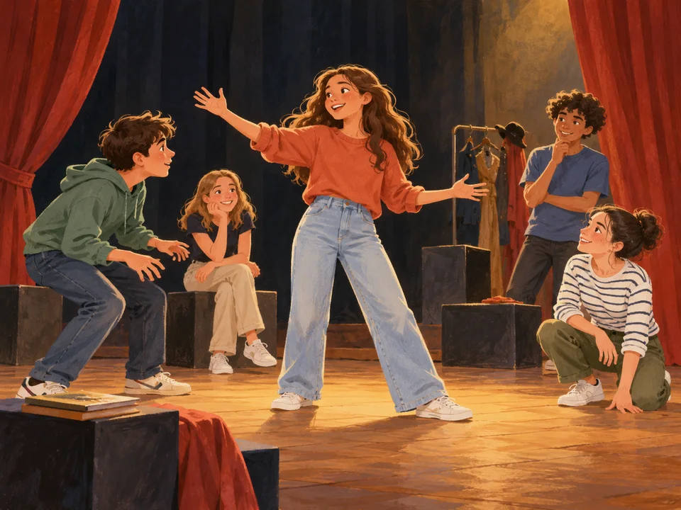 Illustration de Stage de théâtre collégiens – Ainsi de Suite