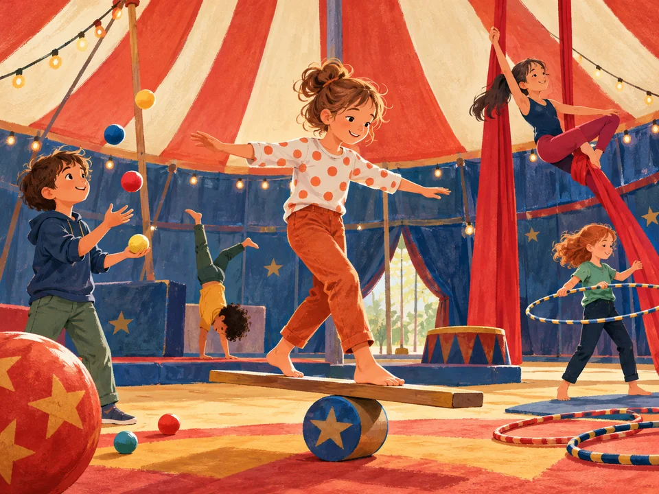 Illustration de Stages de cirque de la Toussaint au CIAM