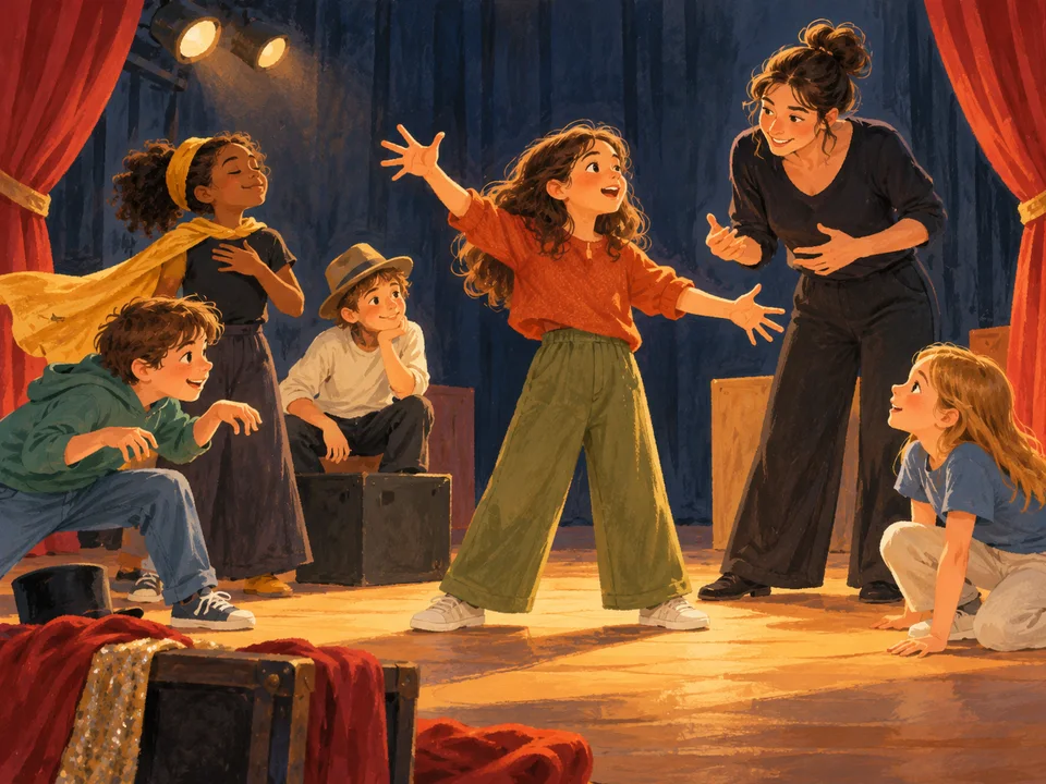 Illustration de Stage de théâtre 6–11 ans – Ainsi de Suite