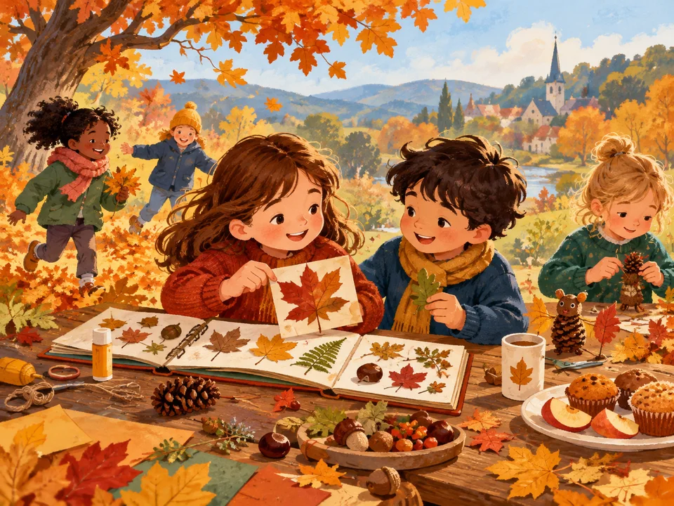 Illustration de L’automne à deux voix