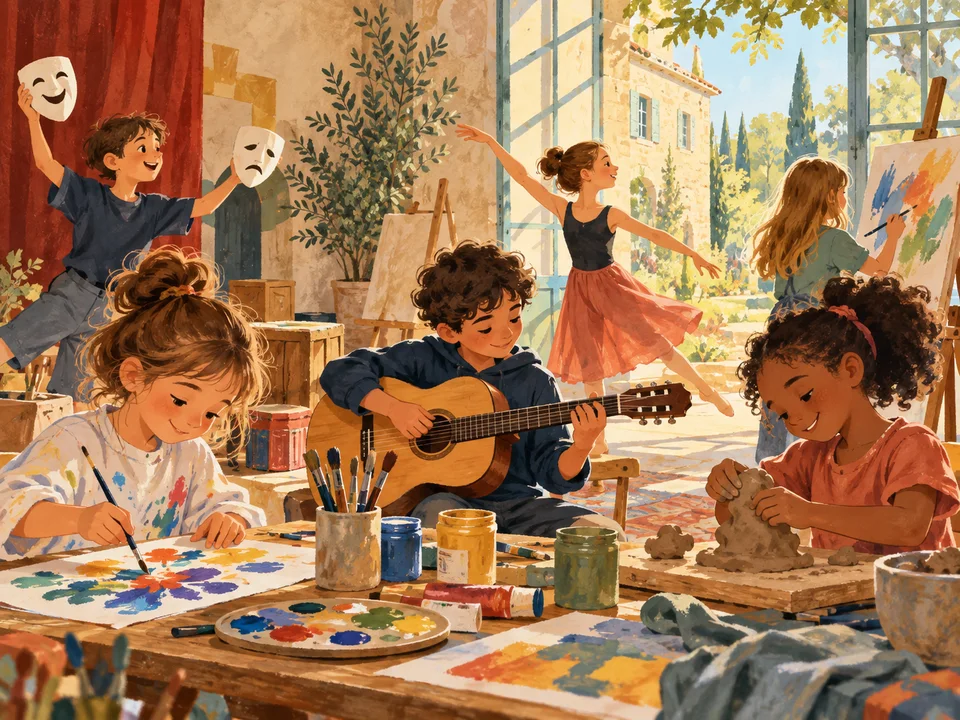 Illustration de Stage multi-arts – Bastide Granet