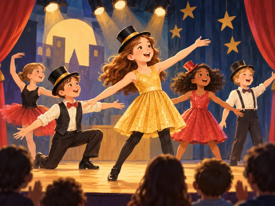 Illustration de Stage de comédie musicale enfants – Evenementia