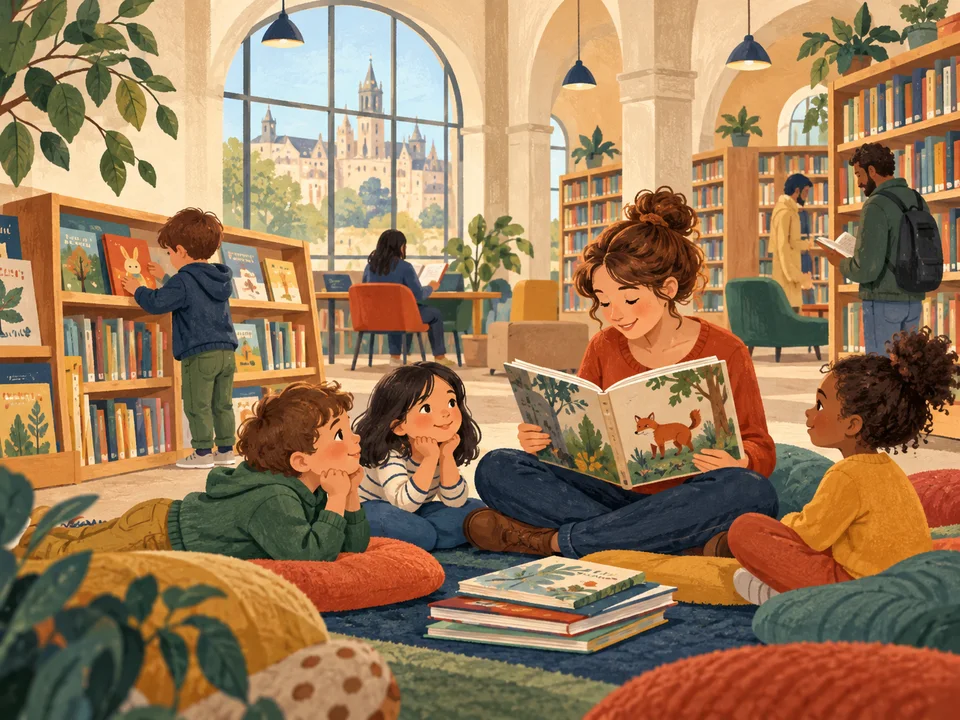 Illustration de Accueil bibliothèques Cité du livre